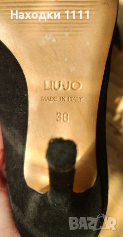 LIU JO Уникални обувки естествена кожа, оригинални, номер 38, oтлични, снимка 7 - Дамски обувки на ток - 52733883