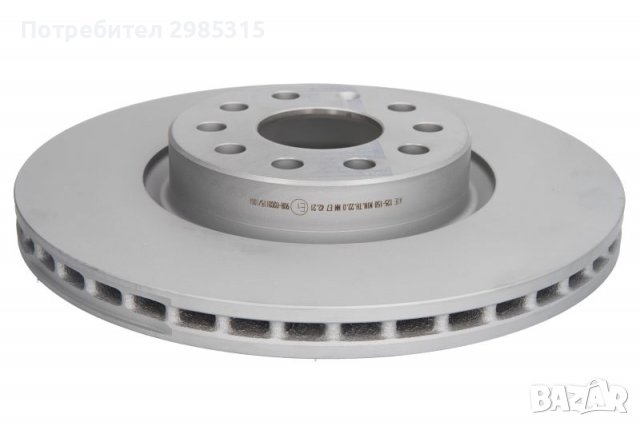 Спирачен диск ПРЕДЕН, снимка 2 - Части - 37907959