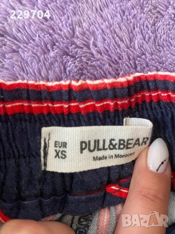 Дамски къси панталонки с висока талия Pull&bear, снимка 2 - Къси панталони и бермуди - 32540335