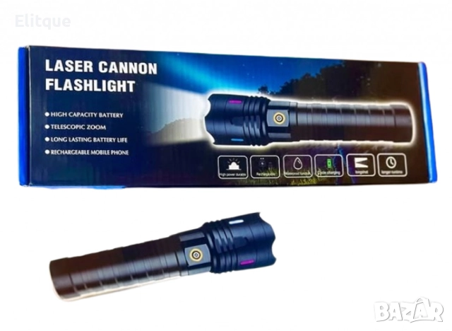 Мощен фенер с иновативен дизайн и множество функции, снимка 4 - Други стоки за дома - 52743927