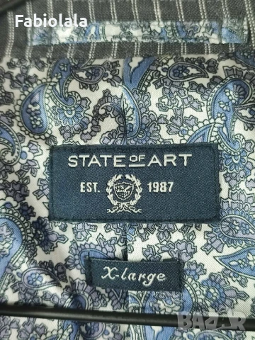 State of Art linen jacket XL, снимка 4 - Якета - 50918435