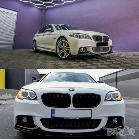 Лип спойлер за BMW F10 5 Series M Sport 11-16 добавка броня, снимка 5 - Аксесоари и консумативи - 43196447