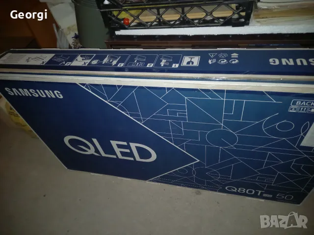 Продавам Кашон за телевизор 50 инча, снимка 4 - Телевизори - 49654197