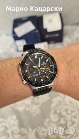 Casio Edifice ECB-950MP-1A Solar Bluetooth НОВ , снимка 10 - Мъжки - 52834224