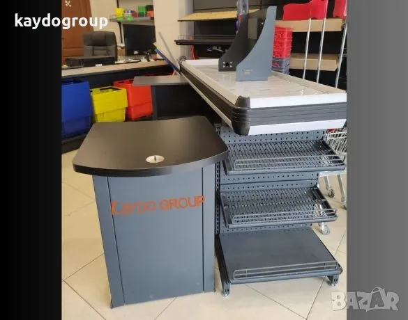 Конзола за дисплей на касов модул с поставка за посттерминал, аксесоари за каса, снимка 7 - Друго търговско оборудване - 49920489