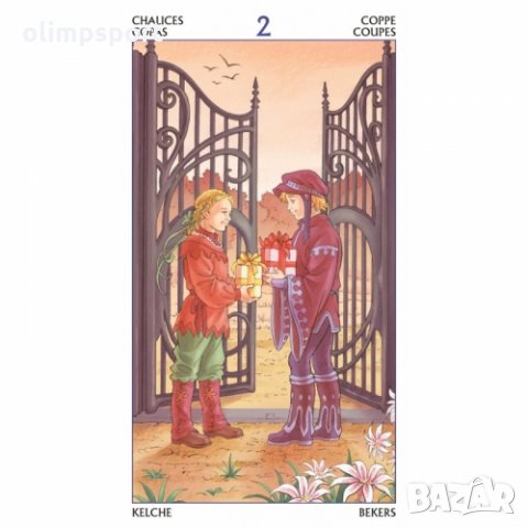 карти таро LOSCARABEO 78 DOORS нови  , снимка 6 - Карти за игра - 32629166