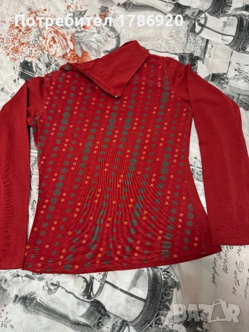 BERSHKA спортна блуза с цип - размер M (2 в 1), снимка 4 - Блузи с дълъг ръкав и пуловери - 25095441