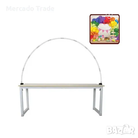 Декоративна настолна арка за балони Mercado Trade, За 100 балона, 4м., снимка 2 - Декорация за дома - 50181925