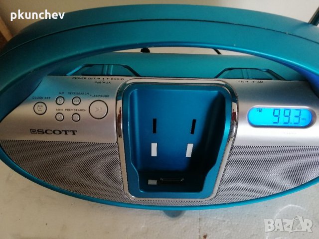 Радио-часовник с Докинг-станция за iPod, iPhone и AUX, снимка 16 - iPod - 33575325