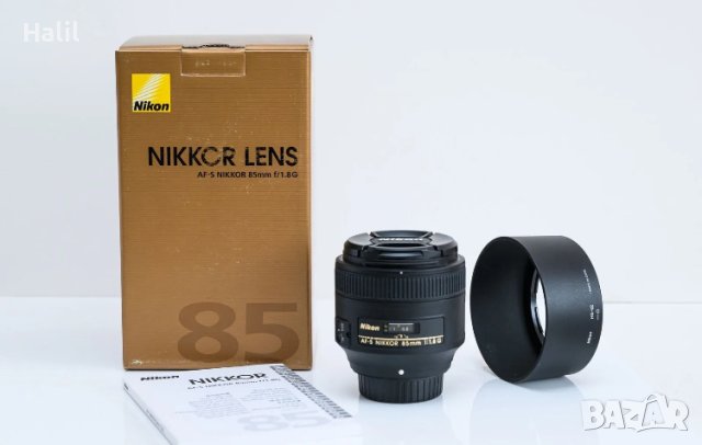 Nikon AF-S Nikkor 85mm f/1.8G, снимка 1 - Обективи и филтри - 43965166