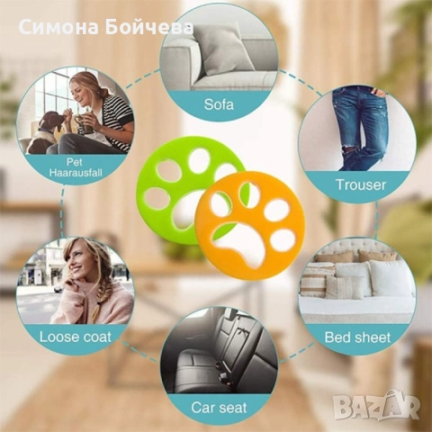 Уред за събиране на косми от домашни любимци, за пералня и сушилня, снимка 6 - Други стоки за дома - 52806868