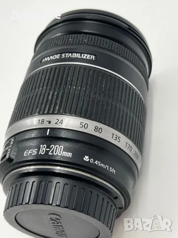 Canon 18-200 обектив за фотоапарат , снимка 6 - Обективи и филтри - 48589890