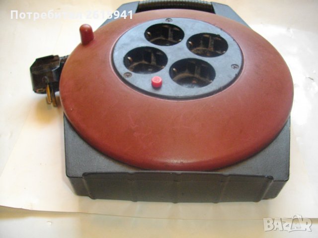 3500 Вата/10 Метра НЕМСКИ УДЪЛЖИТЕЛ МАКАРА 4 Контакта-Шуко, снимка 1