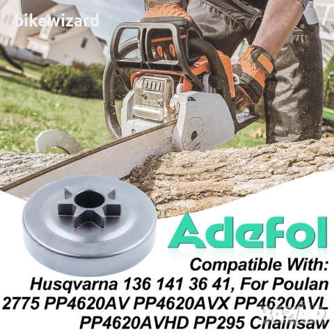 Комплект иглен лагер на барабана на съединителя Adefol .325-7T НОВО, снимка 3 - Градински инструменти - 52819354