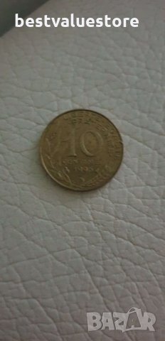 Монета 10 Сентима 1996г.