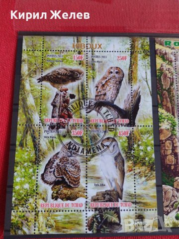 Пощенски марки чиста комплектна серия ПТИЦИ за колекция декорация поща Чад, Руанда 29521, снимка 5 - Филателия - 37723673