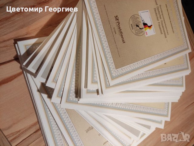 Пощенски марки/карти/ 155 броя , снимка 3 - Филателия - 39033626