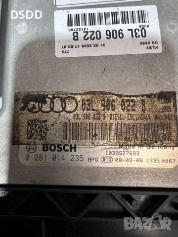Компютър двигател / ECU 03L906022B 0281014235 EDC17CP14 за Audi A4, A5, Q5 2.0 TDI, снимка 2 - Части - 48049134