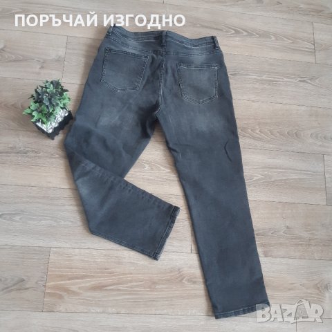 МЪЖКИ СИВИ ДЪНКИ, снимка 4 - Дънки - 43696403