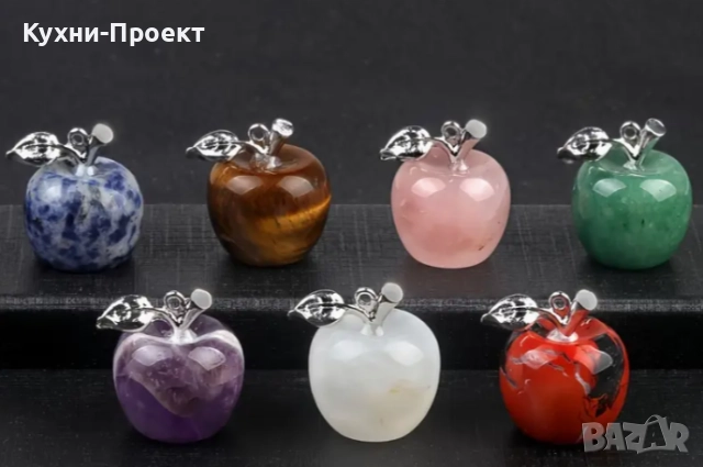 минерал минерали под формата на ябълки комплект от 7 броя