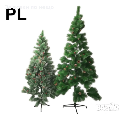 Коледни елхи зелени – различни размери Код P1460, снимка 7 - Декорация за дома - 52318406