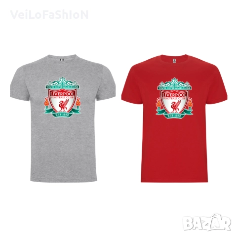 Нова мъжка тениска на футболния отбор Ливърпул (Liverpool)