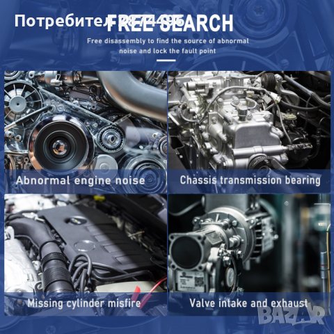 3723 Механичен стетоскоп за автомобили, снимка 5 - Аксесоари и консумативи - 37593296