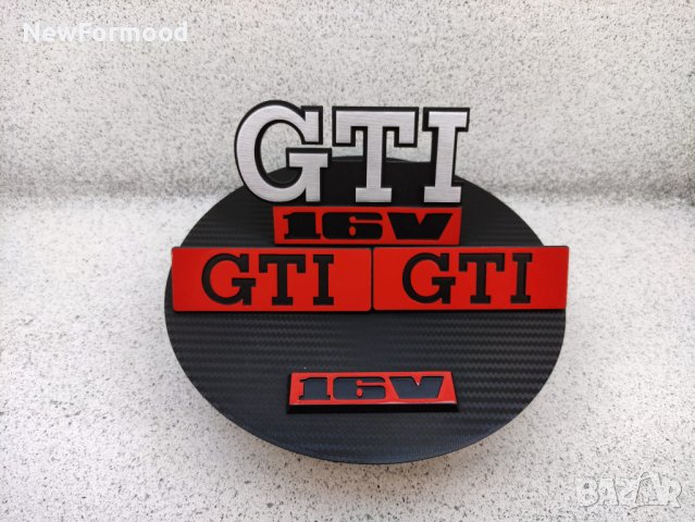 Емблеми GTI,16V,8V,20VT, снимка 1 - Части - 44053071