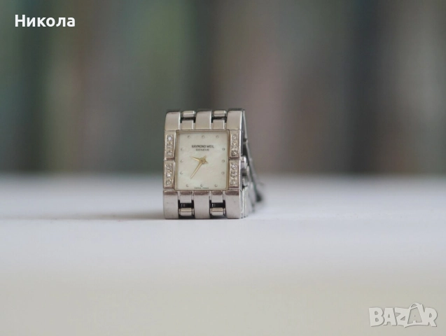 Дамски часовник с диаманти Raymond Weil Tema 5887, снимка 3 - Дамски - 52344677