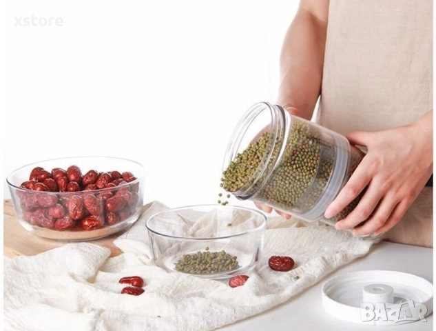 Кухненски контейнер за хранителни продукти с херметическо запечатване, снимка 8 - Други - 52699149