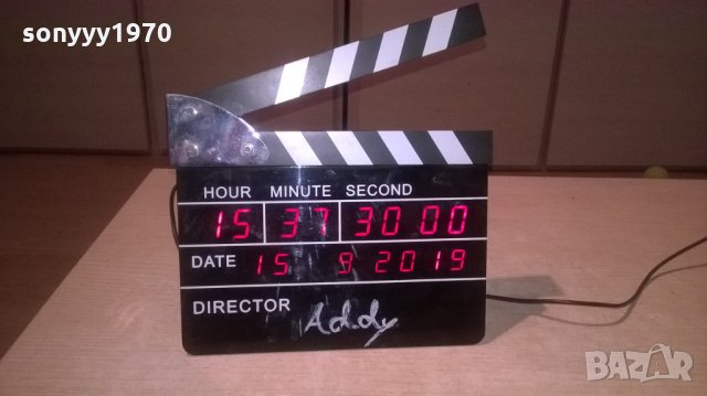 DIRECTOR-КЛАПА СНИМАМЕ-GERMANY-23Х20СМ, снимка 8 - Други - 26673642