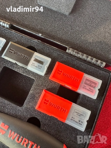 Wurth комплект стъргалки, снимка 2 - Други инструменти - 52920565
