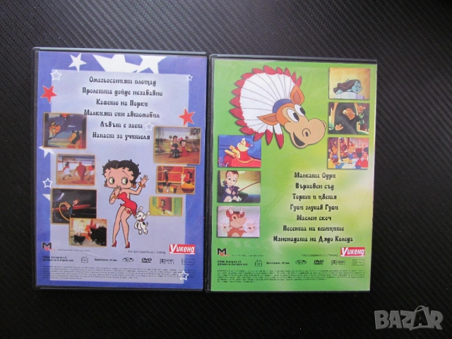 Класическа анимация 1,2 DVD филм стари детски анимационни филмчета забавни ретро смешни Гуфи Порки Л, снимка 3 - Анимации - 53522398
