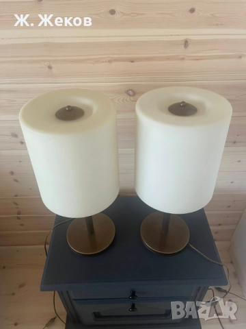 Две настолни лампи, снимка 2 - Настолни лампи - 52421973