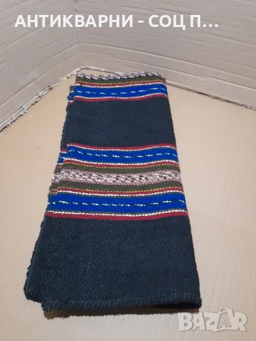 Стара Ръчно Тъкана Черга Пътека Размери 120/67см., снимка 3 - Антикварни и старинни предмети - 48435743