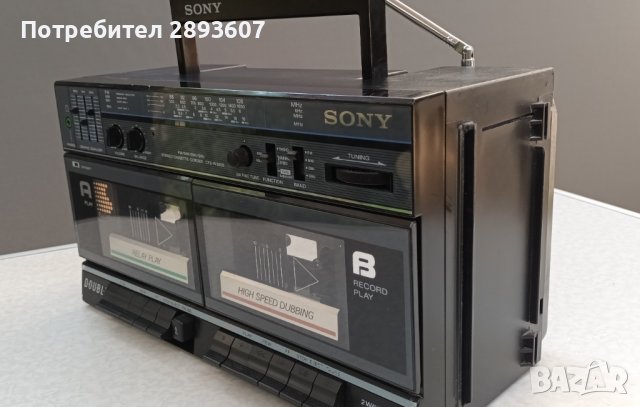 Радиокасетофон Sony CFS-W365S, снимка 5 - Радиокасетофони, транзистори - 38083900