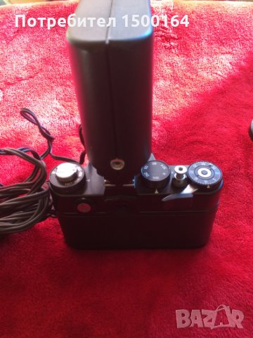 Зенит 12 ХР обектив Хелиос и светкавица, снимка 2 - Фотоапарати - 35475809