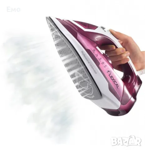 Парна ютия - 2200W, керамична плоча, 380мл резервоар. Гаранция 24 месеца , снимка 5 - Ютии - 48490913