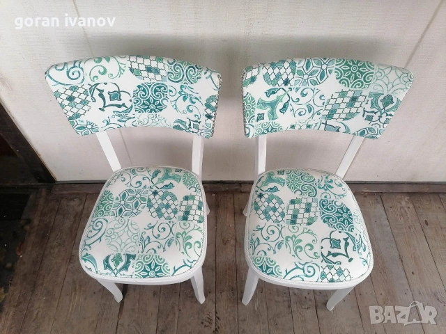 Продавам два винтидж стола , снимка 2 - Столове - 53330165