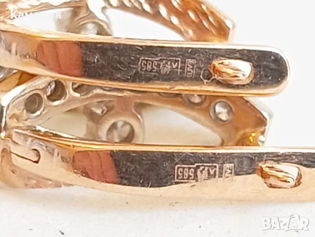 Руско злато , снимка 5 - Обеци - 47576092