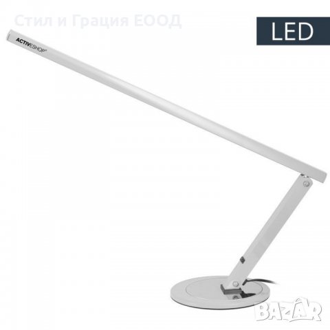 LED лампа Slim - бяла, черна,сребриста,розово злато - настолна, снимка 9 - Друго оборудване - 38063771