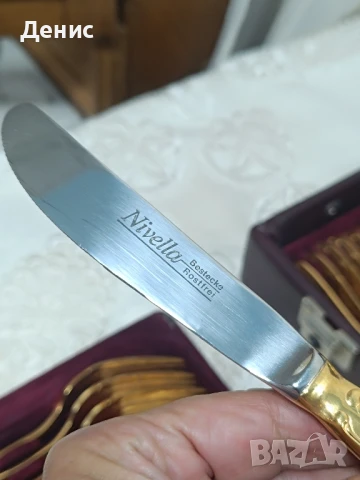 Solingen прибори за 12 души, снимка 6 - Прибори за хранене, готвене и сервиране - 51409501