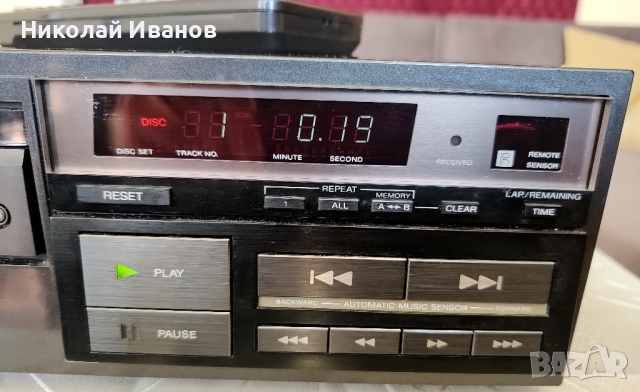 SONY CDP-101, снимка 7 - Аудиосистеми - 44908083