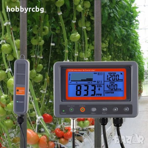 CO2 монитор за контрол и регулиране качеството на въздуха, снимка 2 - Други инструменти - 33452694