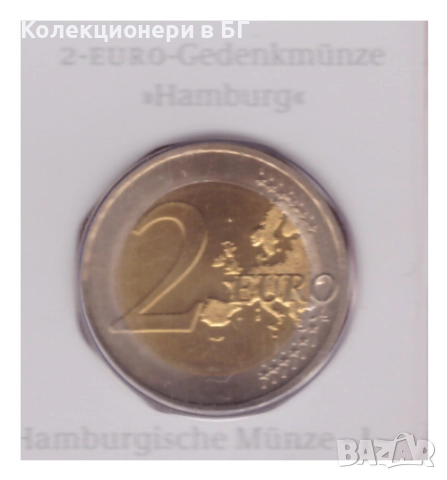 СЕТ ‼ДЕВЕТ‼ ГЕРМАНСКИ ЕВРО МОНЕТИ 2008 /J/ - виж описанието, снимка 4 - Нумизматика и бонистика - 52665074