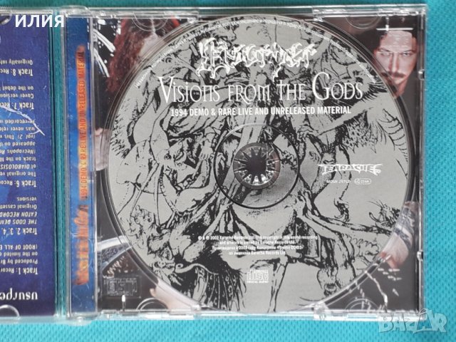 Usurper – 2000 - Visions From The Gods (Thrash,Black Metal), снимка 4 - CD дискове - 43609680