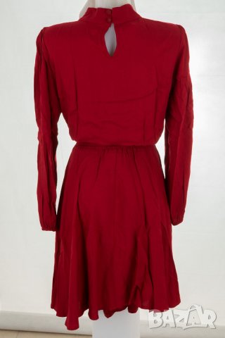 Червена клоширана рокля марка Rylko by Agnes & Paul - 2XL, снимка 2 - Рокли - 33224861