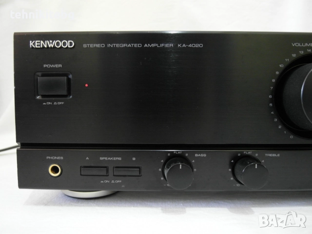 ⭐⭐⭐ KENWOOD KA-4020 ⭐⭐⭐  Хубав и мощен усилвател , 2 х 100/75 вата (4/8 ома), снимка 2 - Ресийвъри, усилватели, смесителни пултове - 28716246