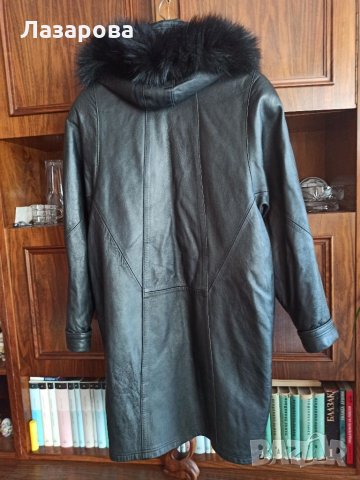 Дамско кожено яке от естествена кожа, снимка 2 - Якета - 34877883