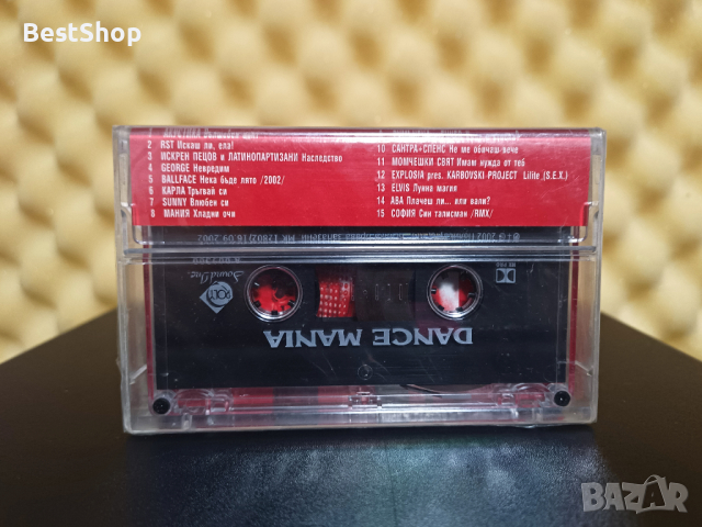 Dance Mania, снимка 2 - Аудио касети - 44861900